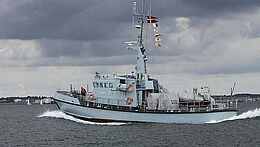 Dänische Marineheimwehr mit der Einheit MHV 910 zu Gast beim Wochenende an der Jade Wilhelmshaven